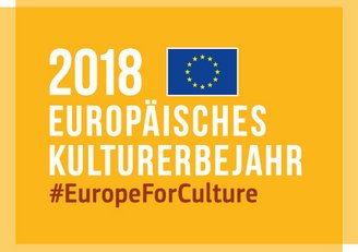 Logo zum Europäischen Jahr für das Weltkulturerbe